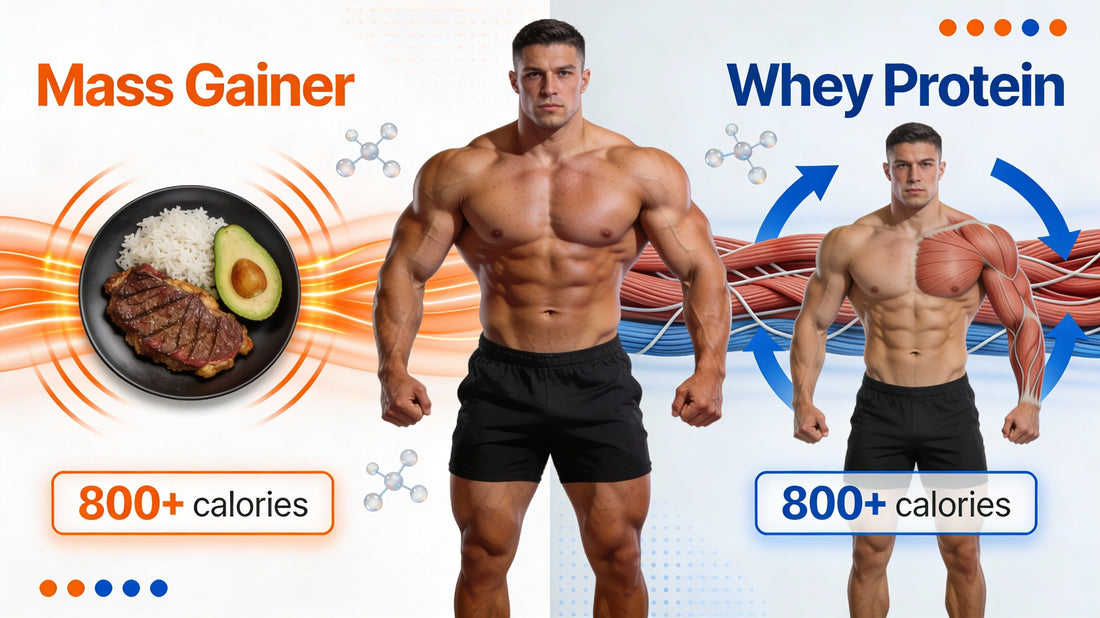 Mass Gainer vs. Whey Protein: Which One Do You Actually Need?