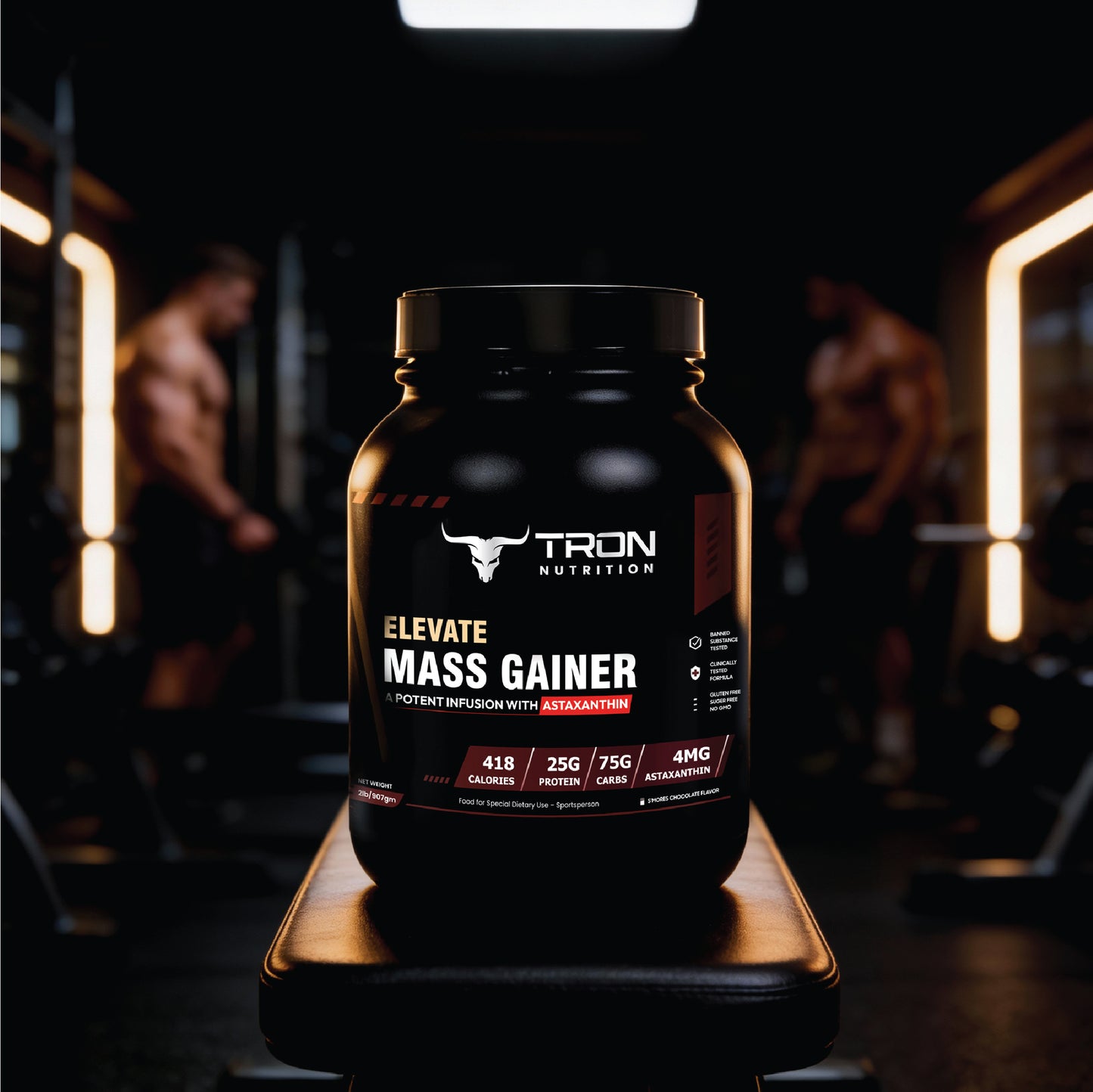 Tron Elevate Mass Gainer & Get Creatine 100gm Free