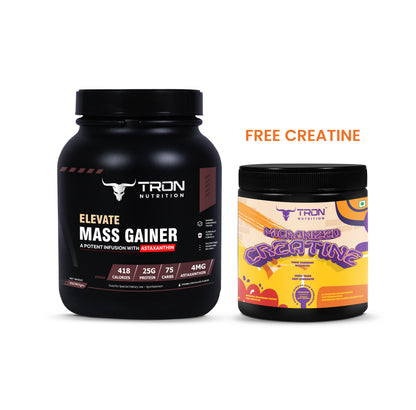 Tron Elevate Mass Gainer & Get Creatine 100gm Free