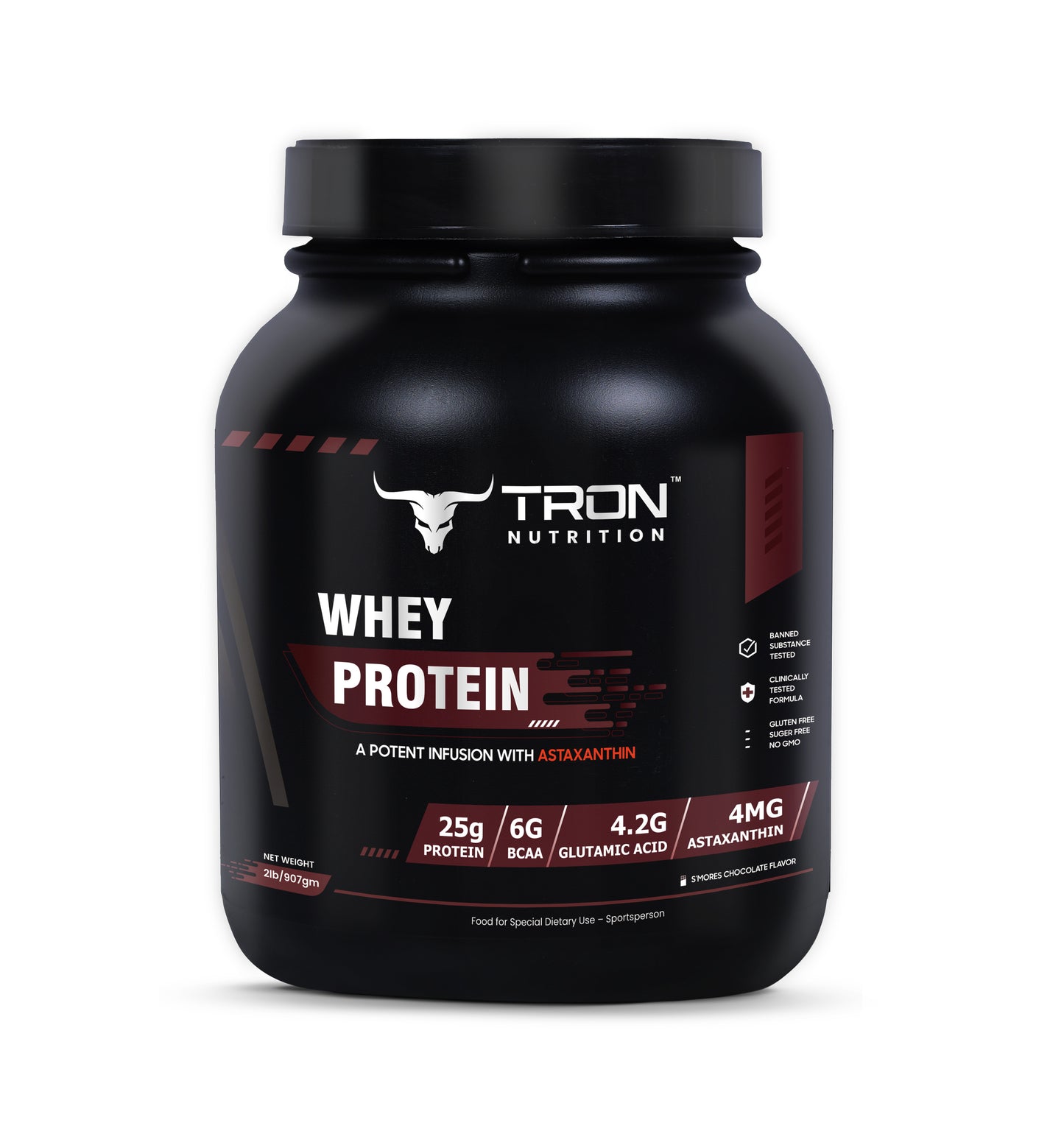 Tron Whey Protein | World's First Astaxanthin Infused Whey