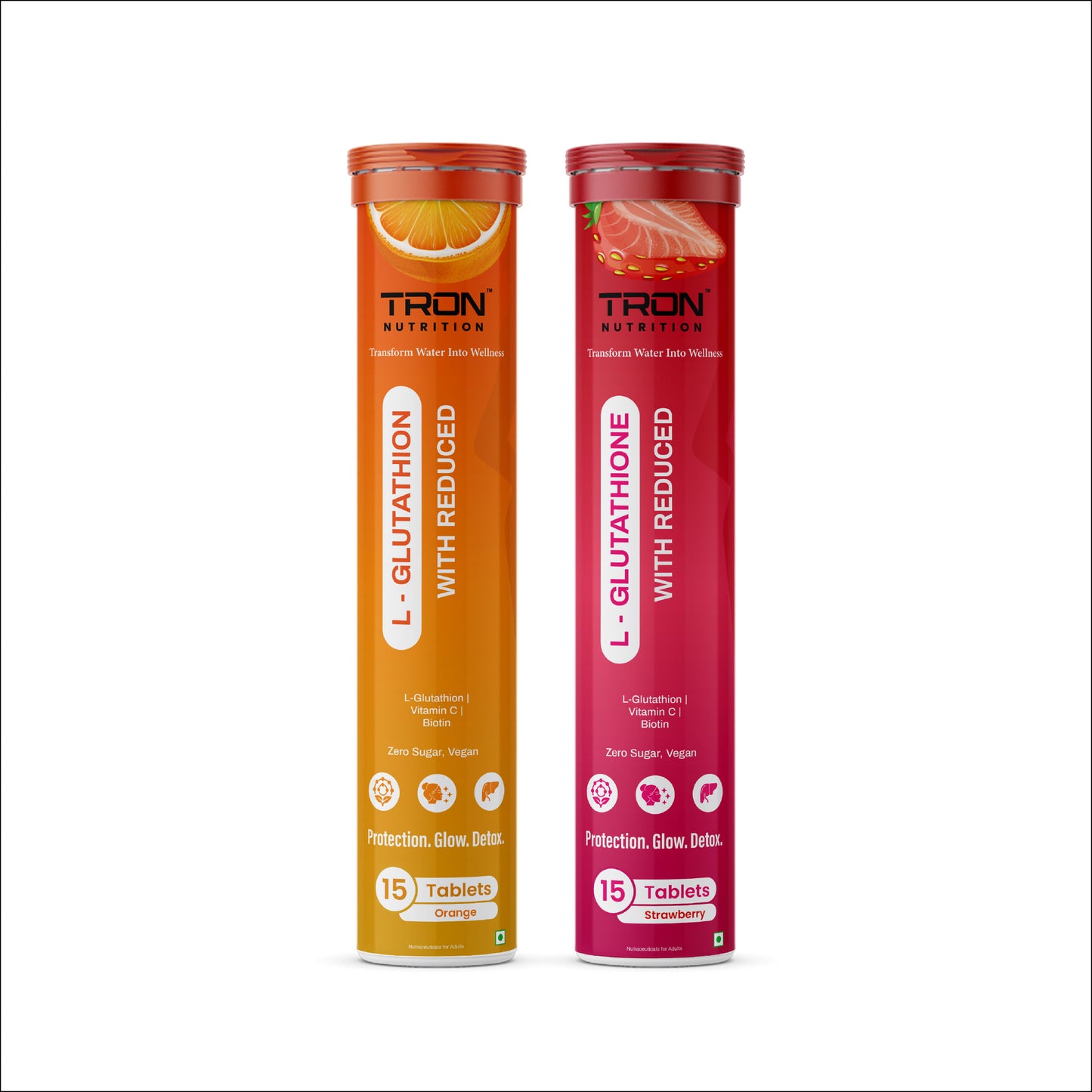 Tron L-Glutathione Effervescent Combo