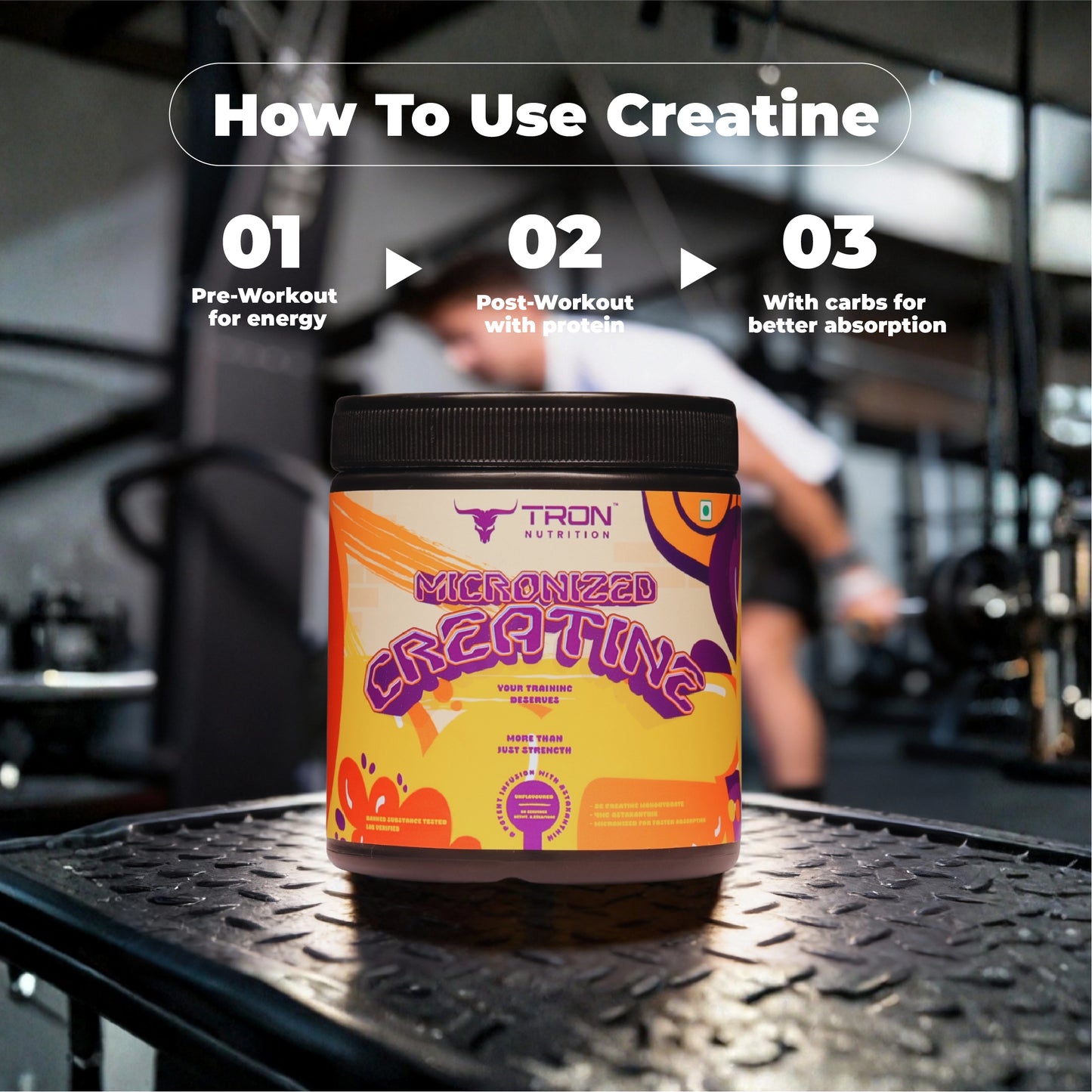 Tron Micronised Creatine