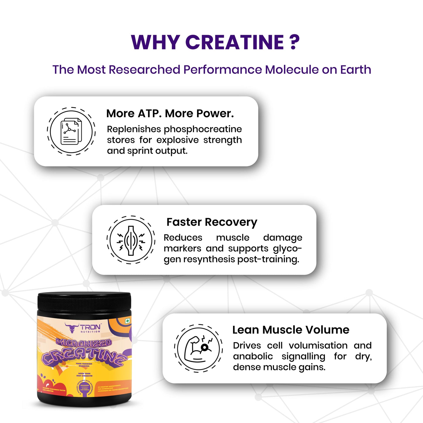 Tron Elevate Mass Gainer & Get Creatine 100gm Free