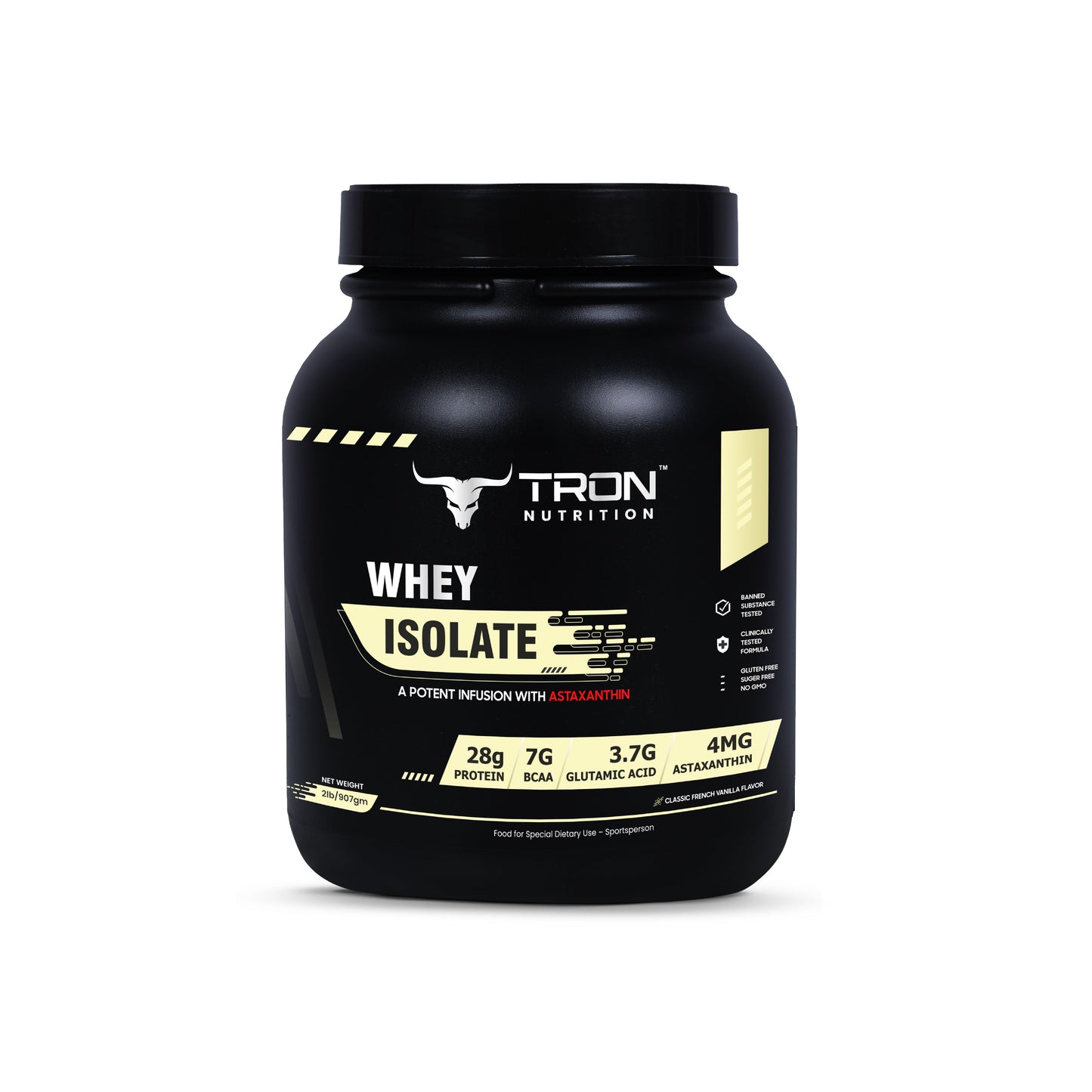 Tron Whey Isolate | World's First Astaxanthin Infused Whey