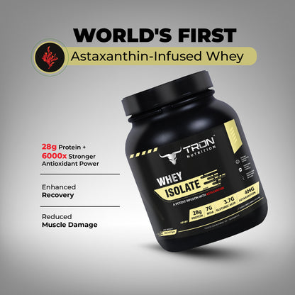 Tron Whey Isolate | World's First Astaxanthin Infused Whey