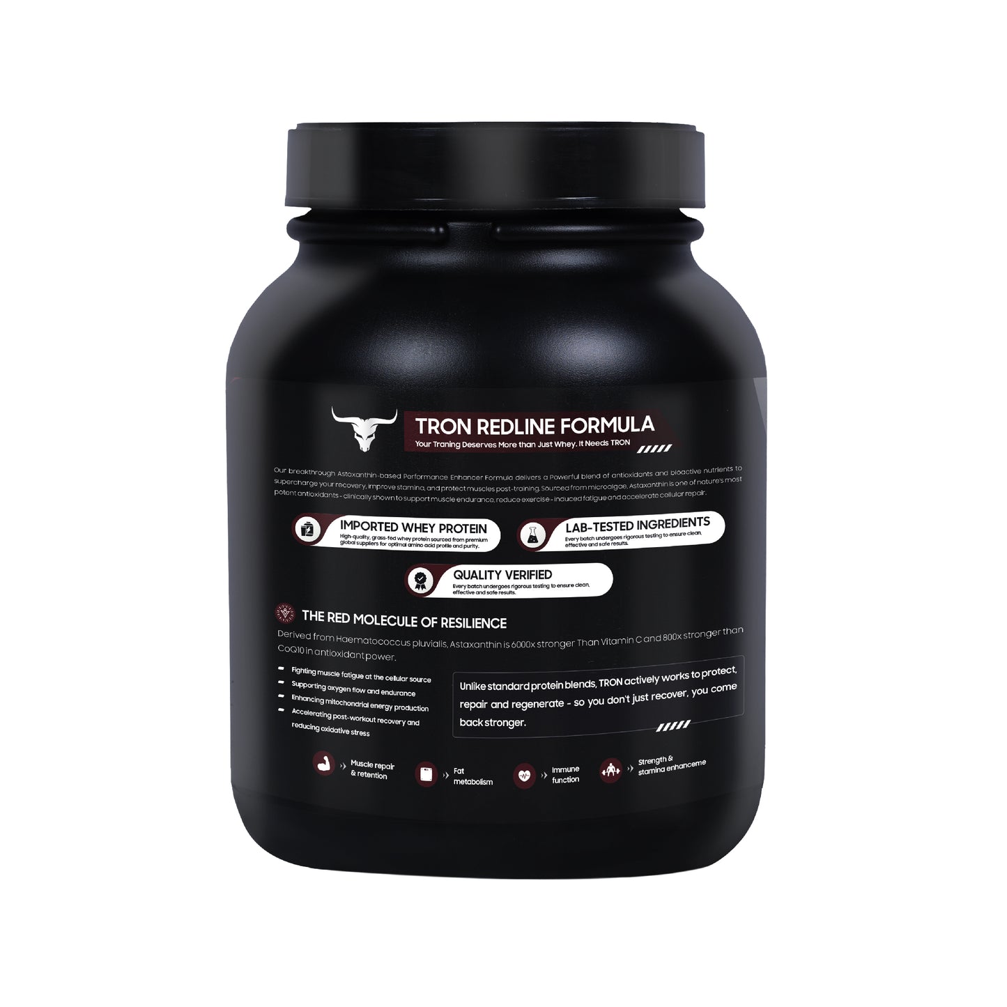 Tron Whey Isolate | World's First Astaxanthin Infused Whey