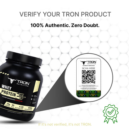 Tron Whey Protein | World's First Astaxanthin Infused Whey