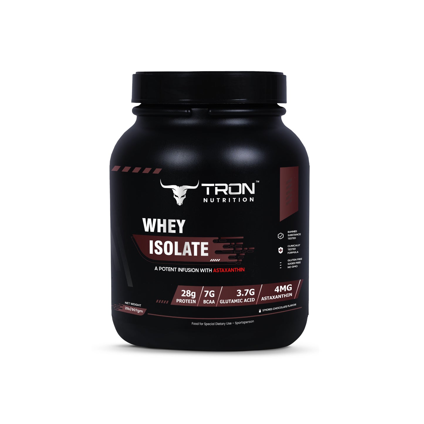 Tron Whey Isolate | World's First Astaxanthin Infused Whey