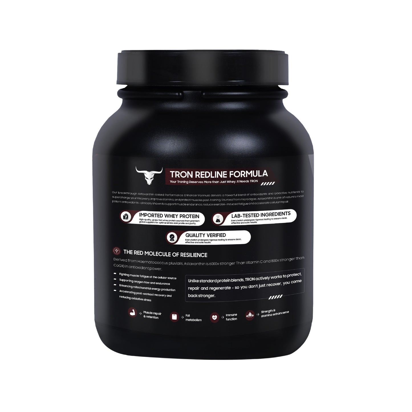 Tron Whey Isolate | World's First Astaxanthin Infused Whey